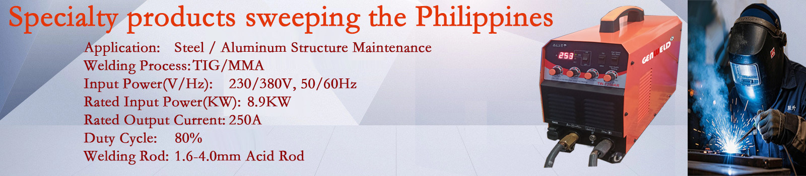 Γεννήτρια οξυγονοκολλητών diesel