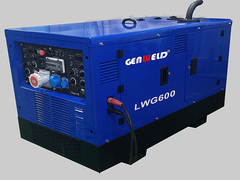 GENWELD LWG600 600A Γεννήτης ζυθοποιίας ντίζελ για MMA/TIG/FCAW/Gouging/Ζυθοποιία κυτταρίνης
