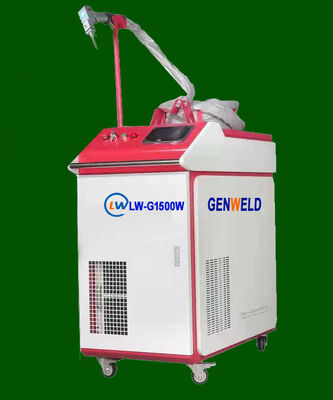 Αγορά 1500w χειροκίνητη μηχανή συγκόλλησης λέιζερ online manufacture