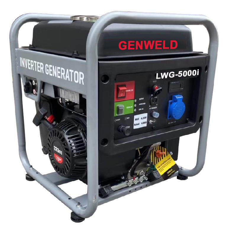 GENWELD LWG-5000i ΓΕΝΝΉΤΡΙΑ ΑΝΑΣΤΡΟΦΈΩΝ ΒΕΝΖΊΝΗΣ 4 KW